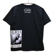 Serial Experiments Lain x messa CYBERIA NEON T-Shirt in Black - official product photo 5