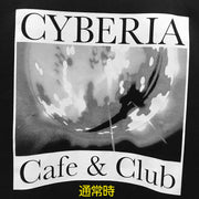 Serial Experiments Lain x messa CYBERIA NEON T-Shirt in Black - official product photo 7