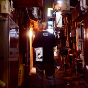 Serial Experiments Lain x messa CYBERIA NEON T-Shirt in Black - official product photo 10