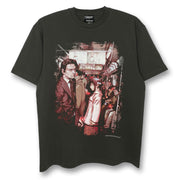 Serial Experiments Lain x messa Lain Iwakura Auditory Hallucinations T-Shirt in Sumi - official product photo 1