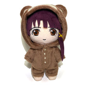 Serial Experiments Lain x messa Lain Iwakura Bear Pajamas Articulated Dress-Up Plush Doll in Brown - official product photo 1