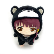 Serial Experiments Lain x messa Lain Iwakura Bear Pajamas Dress-Up Plush in Black - official product photo 2