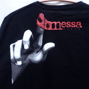 Serial Experiments Lain x messa Lain Iwakura Blood Trail Oversized T-Shirt in Black - official product photo 4