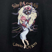 Serial Experiments Lain x messa Lain Iwakura DC1051 Embroidered Zip Hoodie in Black - official product photo 3