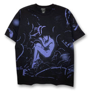 Serial Experiments Lain x messa Lain Iwakura Distant Night T-Shirt in Black - official product photo 1