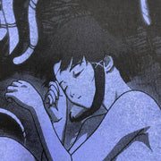 Serial Experiments Lain x messa Lain Iwakura Distant Night T-Shirt in Black - official product photo 3