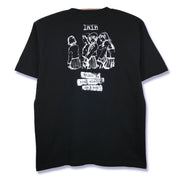 Serial Experiments Lain x messa Lain Iwakura Shadow T-Shirt in Black - official product photo 2