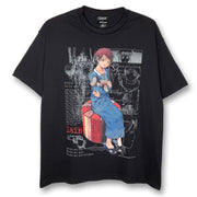 Serial Experiments Lain x messa Lain Iwakura She Knows... T-Shirt in Black - official product photo 1