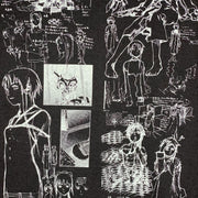 Serial Experiments Lain x messa Lain Iwakura She Knows... T-Shirt in Black - official product photo 6