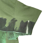Serial Experiments Lain x messa Lain Iwakura The Green Room T-Shirt in Military Green - official product photo 5