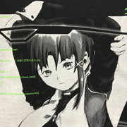 Serial Experiments Lain x messa Persona Lain T-Shirt in Black - official product photo 2