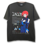 Serial Experiments Lain x messa PS Persona Lain T-Shirt in Sumi - official product photo 1