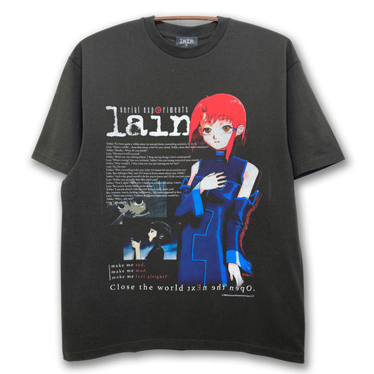 Serial Experiments Lain x messa PS Persona Lain T-Shirt in Sumi - official product photo 1