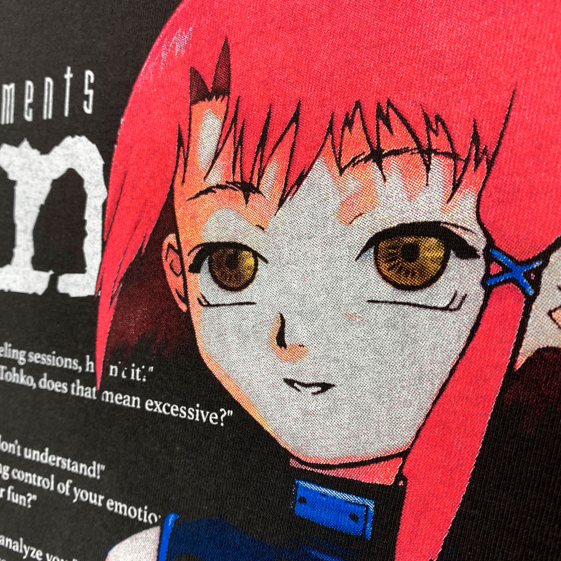 Serial Experiments Lain x messa PS Persona Lain T-Shirt in Sumi - official product photo 3