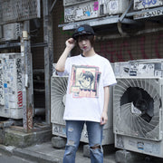 Serial Experiments Lain x otooto22 Window T-Shirt in White - official product photo 3