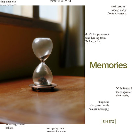 SHE'S Memories Standard Edition CD cover