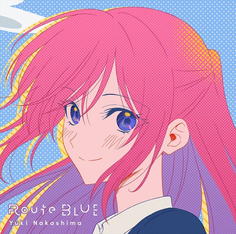 Shikimori Route BLUE Yuki Nakashima Anime CD+Blu-ray - front cover