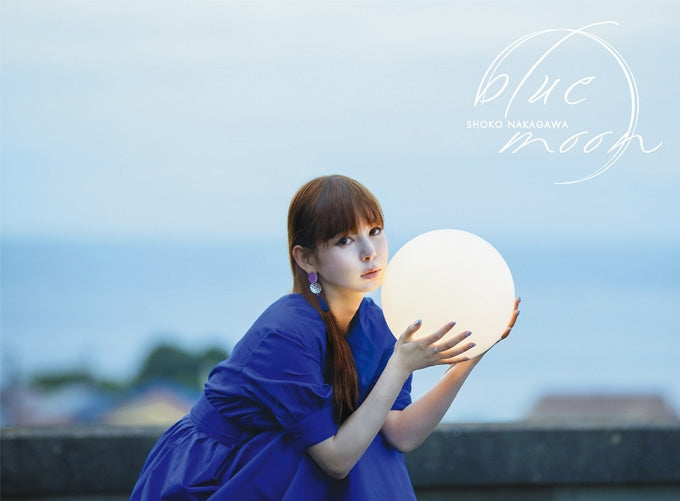 Shoko Nakagawa blue moon Limited CD + DVD - front cover