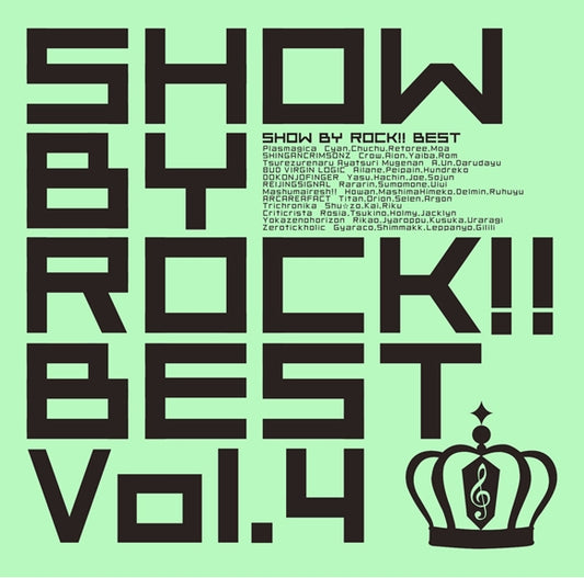 SHOW BY ROCK!! BEST Vol.4 2CD cover