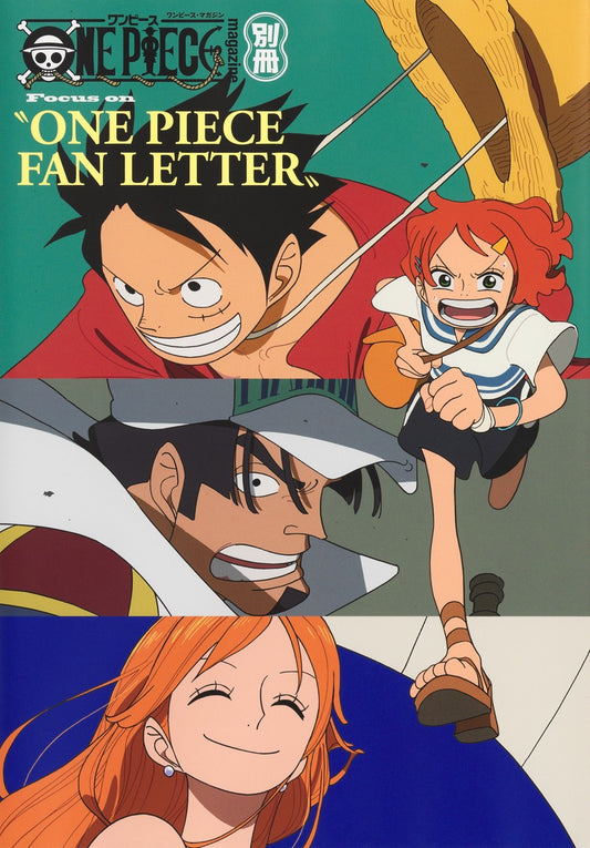 Shueisha Mook ONE PIECE Magazine Special: Focus on ONE PIECE FAN LETTER - Shueisha Japanese edition, cover