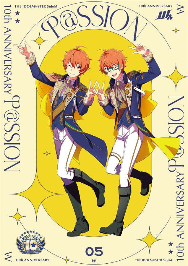 SideM 10th Anniversary P@SSION 05 W 2CD - front cover