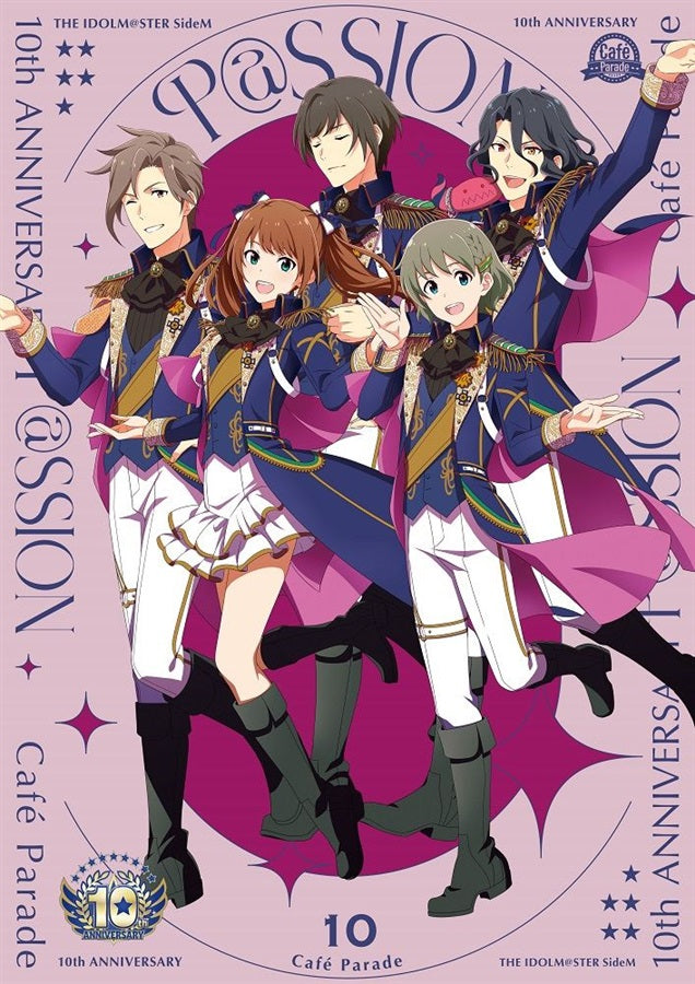 SideM 10th Anniversary P@SSION 10 Cafe Parade 2CD - front cover