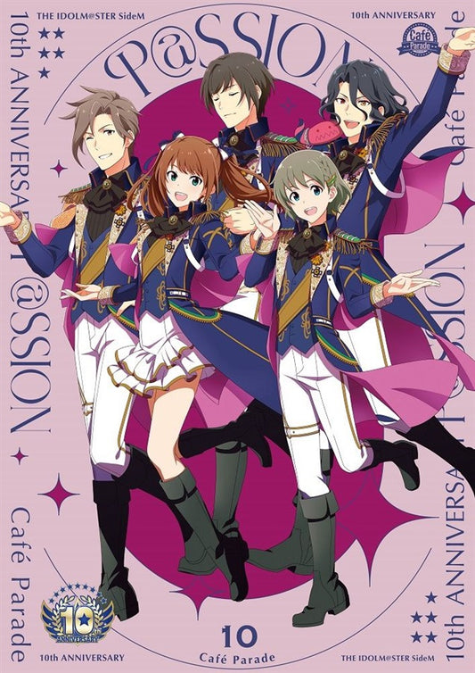 SideM 10th Anniversary P@SSION 10 Cafe Parade 2CD - front cover