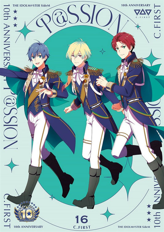 SideM 10th Anniversary P@SSION 16 C.FIRST CD - front cover