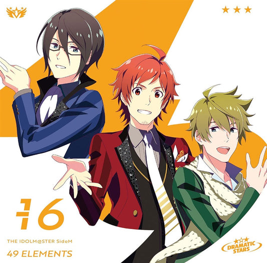 SideM 49 ELEMENTS 16 DRAMATIC STARS CD - front cover