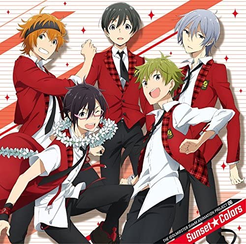 SideM ANIMATION PROJECT 06 Sunset★Colors CD - front cover