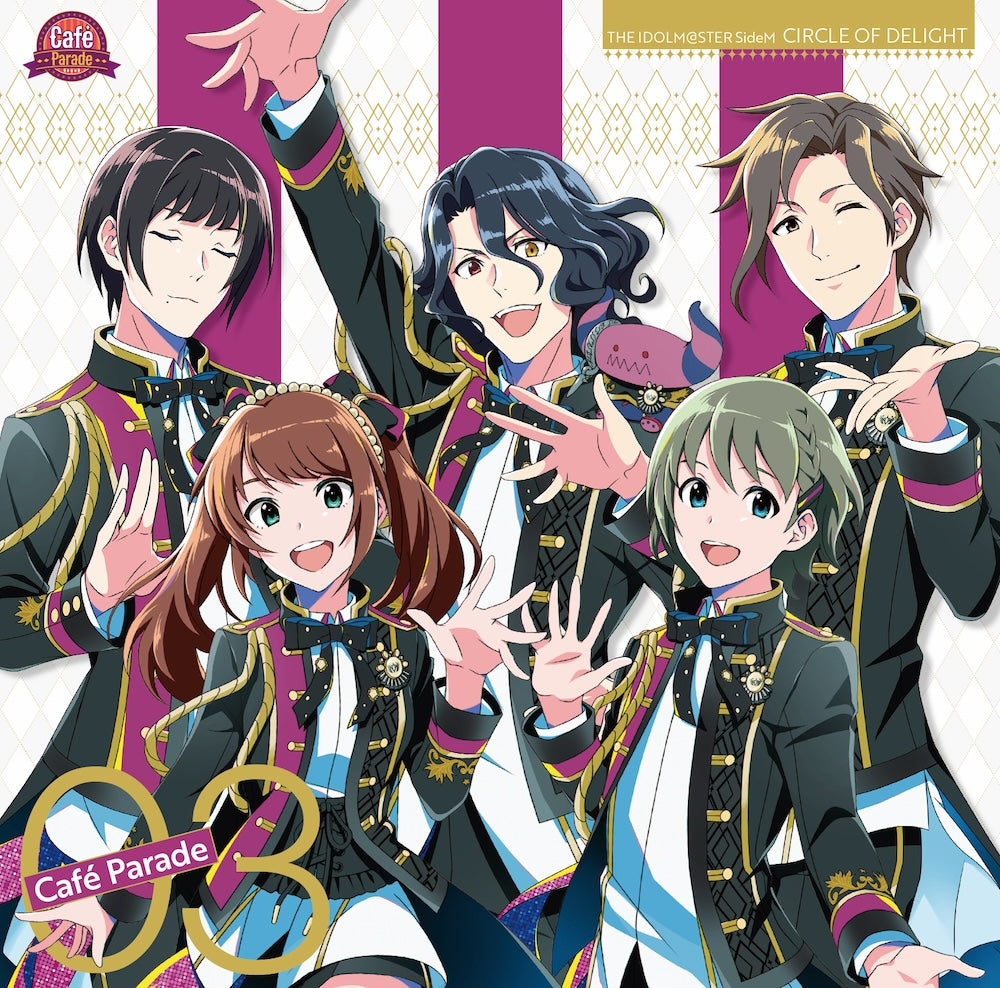SideM Circle of Delight 03 Cafe Parade CD - front cover