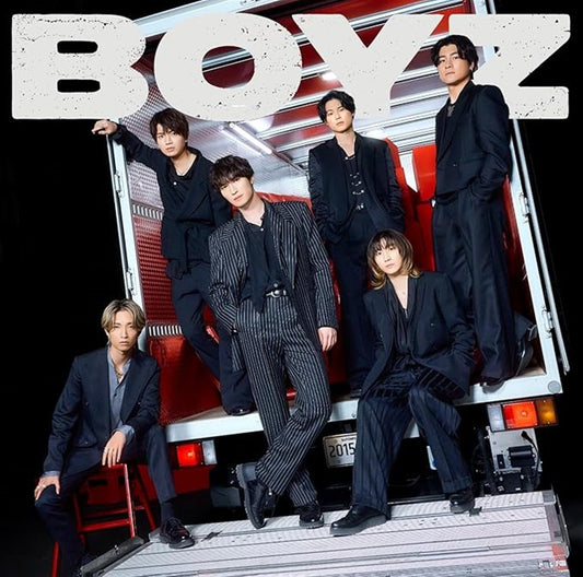 SixTONES BOYZ Standard Edition CD - front cover