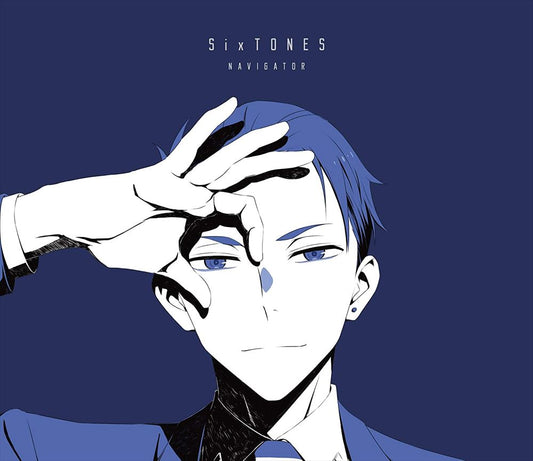 SixTONES NAVIGATOR Anime Limited CD + DVD - front cover