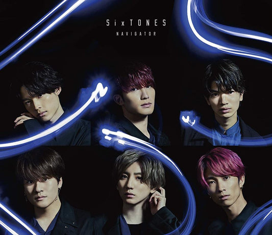 SixTONES NAVIGATOR First Limited CD + DVD - front cover