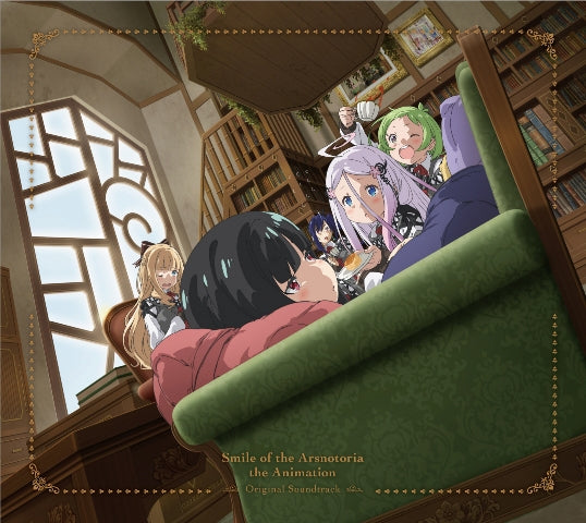 Smile of the Arsnotoria the Animation Original Soundtrack by Ryo Takahashi and Ken Ito CD - jacket artwork 1