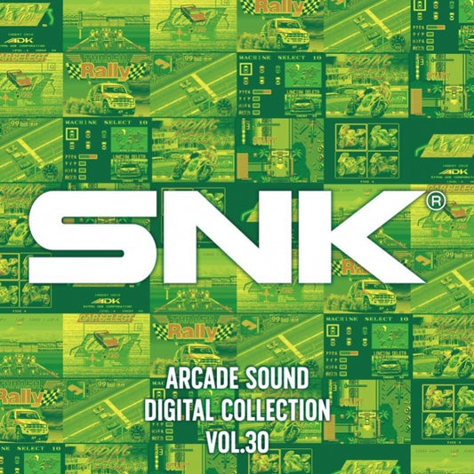 SNK Arcade Sound Digital Collection Vol. 30 Riding Hero, Thrash Rally and Over Top 2CD - jacket artwork 1
