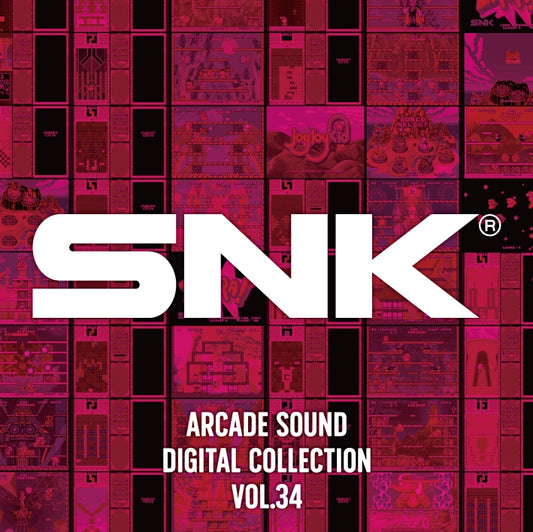 SNK Arcade Sound Digital Collection Vol. 34 Joy Joy Kid and Zupapa! 2CD - jacket artwork 1