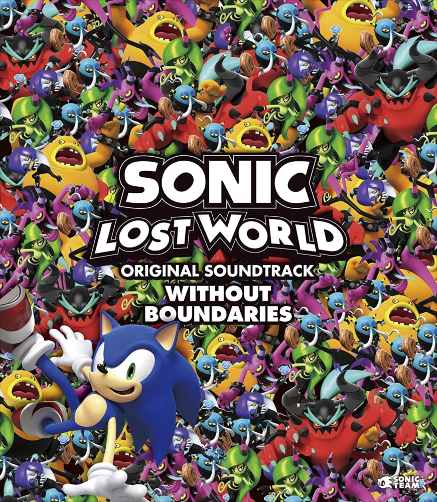 Sonic Lost World Without Boundaries Soundtrack 3CD - front cover