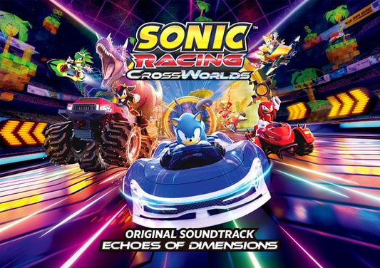Sonic Racing: CrossWorlds Original Soundtrack Echoes of Dimensions 4CD - jacket artwork 1
