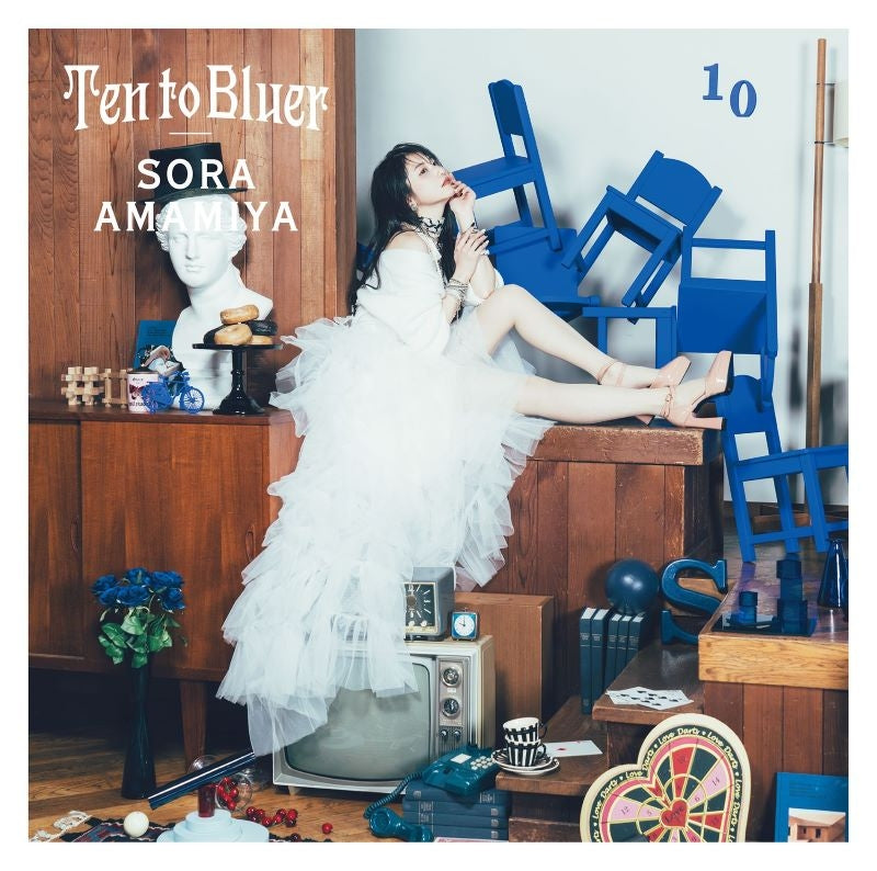 Sora Amamiya Ten to Bluer Standard Edition CD cover