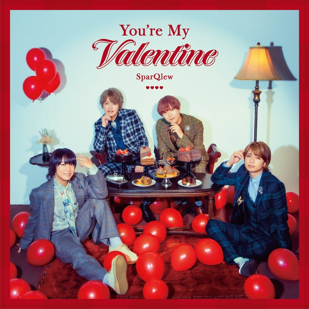 SparQlew You're My Valentine Standard Edition CD - front cover