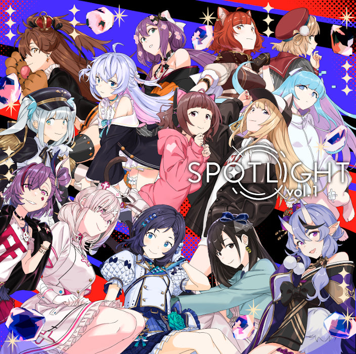 SPOTLIGHT Vol.1 VTuber Compilation 2CD cover