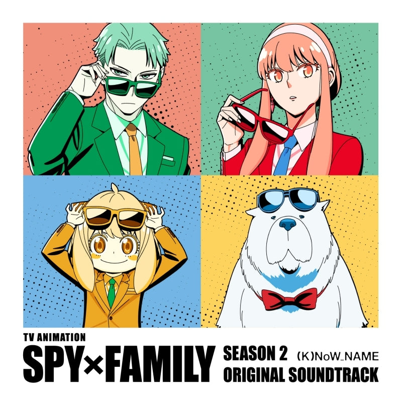 SPY x FAMILY Season 2 Original Soundtrack by (K)NoW_NAME 2CD - jacket artwork 1