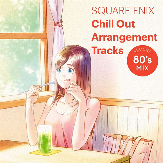 Square Enix Chill Out Arrangement Tracks Around 80s Mix CD - front cover