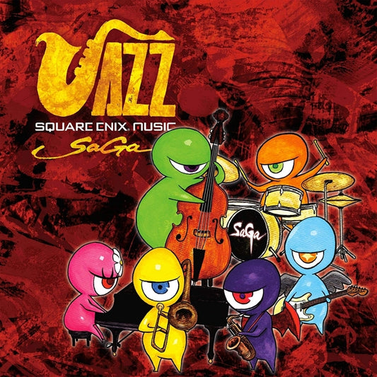 Square Enix Jazz SaGa CD cover