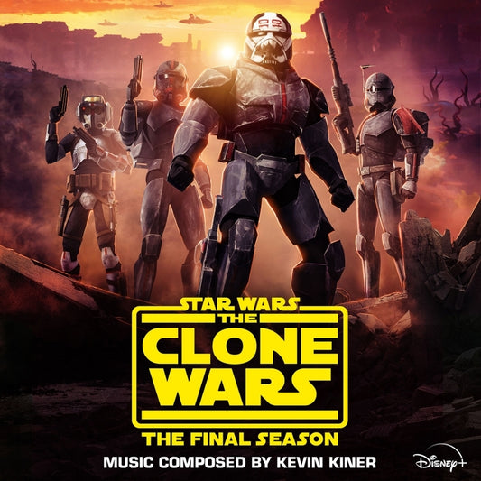 Star Wars: The Clone Wars Final Season Episodes 1-4 Original Soundtrack CD - jacket artwork 1