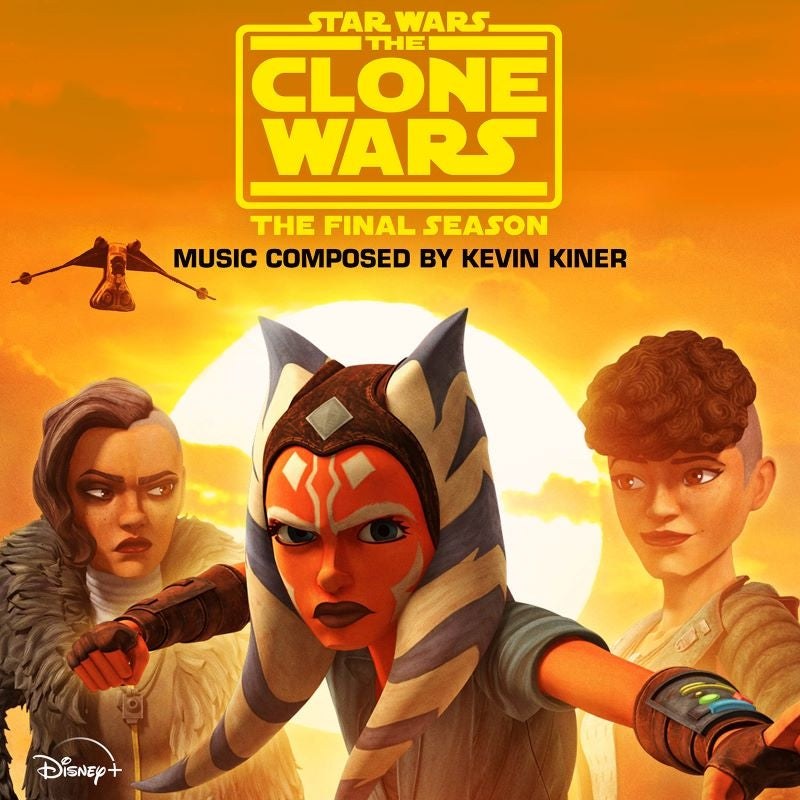 Star Wars: The Clone Wars Final Season Episodes 5-8 Original Soundtrack CD - jacket artwork 1