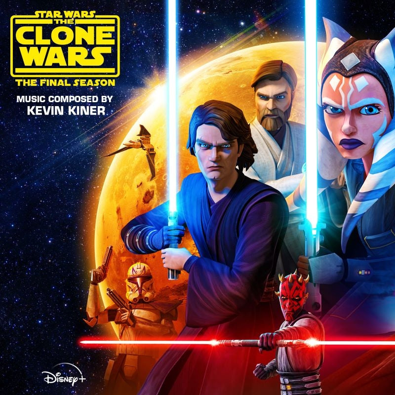 Star Wars: The Clone Wars Final Season Episodes 9-12 Original Soundtrack CD - jacket artwork 1