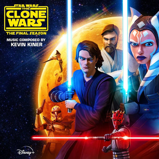 Star Wars: The Clone Wars Final Season Episodes 9-12 Original Soundtrack CD - jacket artwork 1