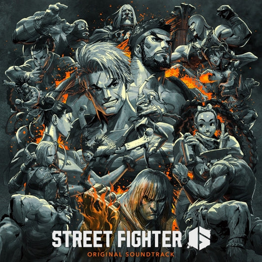 Street Fighter 6 Original Soundtrack 4CD - jacket artwork 1
